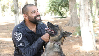 Three years after Oct. 7, police dog Jerry is still fighting his own battle