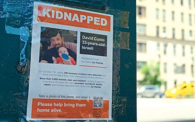 Nim Shapira | I made a film about hostage posters. I was accused of centering ‘whiteness’