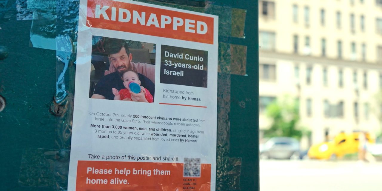I made a film about Oct. 7 hostage posters. I was accused of centering ‘whiteness.’