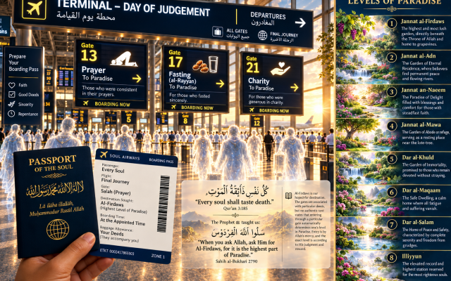 Ibrahim Mukherjee | One Idea Tafsir No.1 – Check the Boarding Gate.