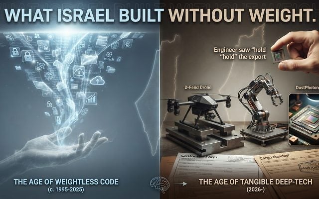 Shmuel Arnon | What Israel built without weight