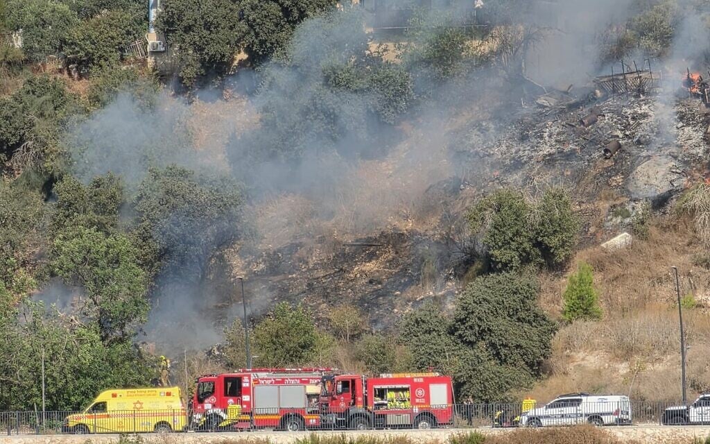 Small plane crashes in northern Israel, killing 1 and injuring another