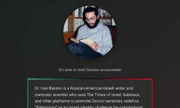 Ivan Bassov | Canary Mission and Reverse Canary Mission