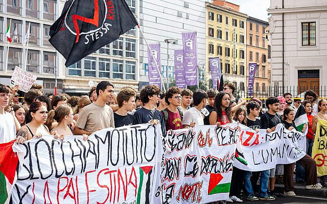 Simone Chiusa | Italy’s Radical Youth Are Celebrating October 7