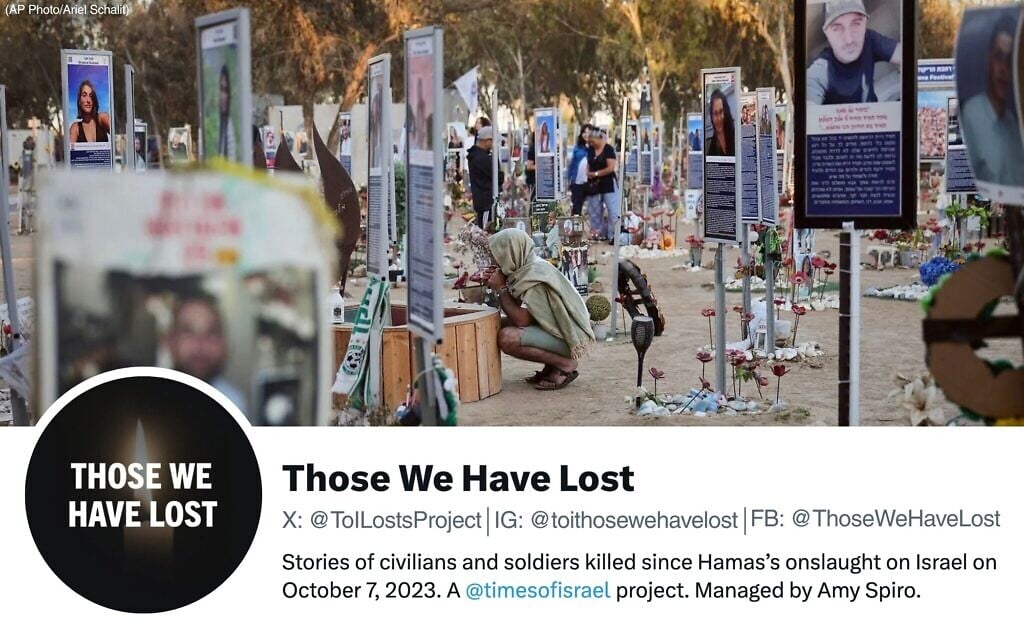 Widely cited Times of Israel archive of Oct. 7 fallen now available on social media