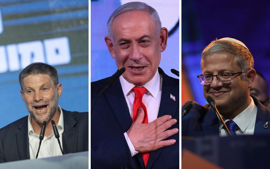 Netanyahu vows to stick with far-right partners as Eisenkot seeks path to ‘bring change’