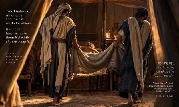 Ben Lazarus | Shem and Yefet – When Dignity Depends on Others