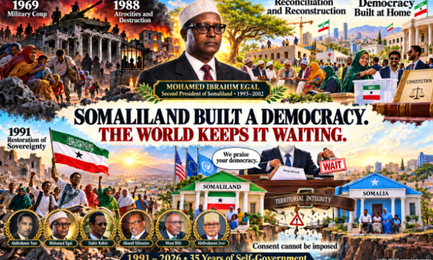 Nassir Hussein Kahin | Somaliland Leaders Built A Democracy. The World Keeps It Waiting
