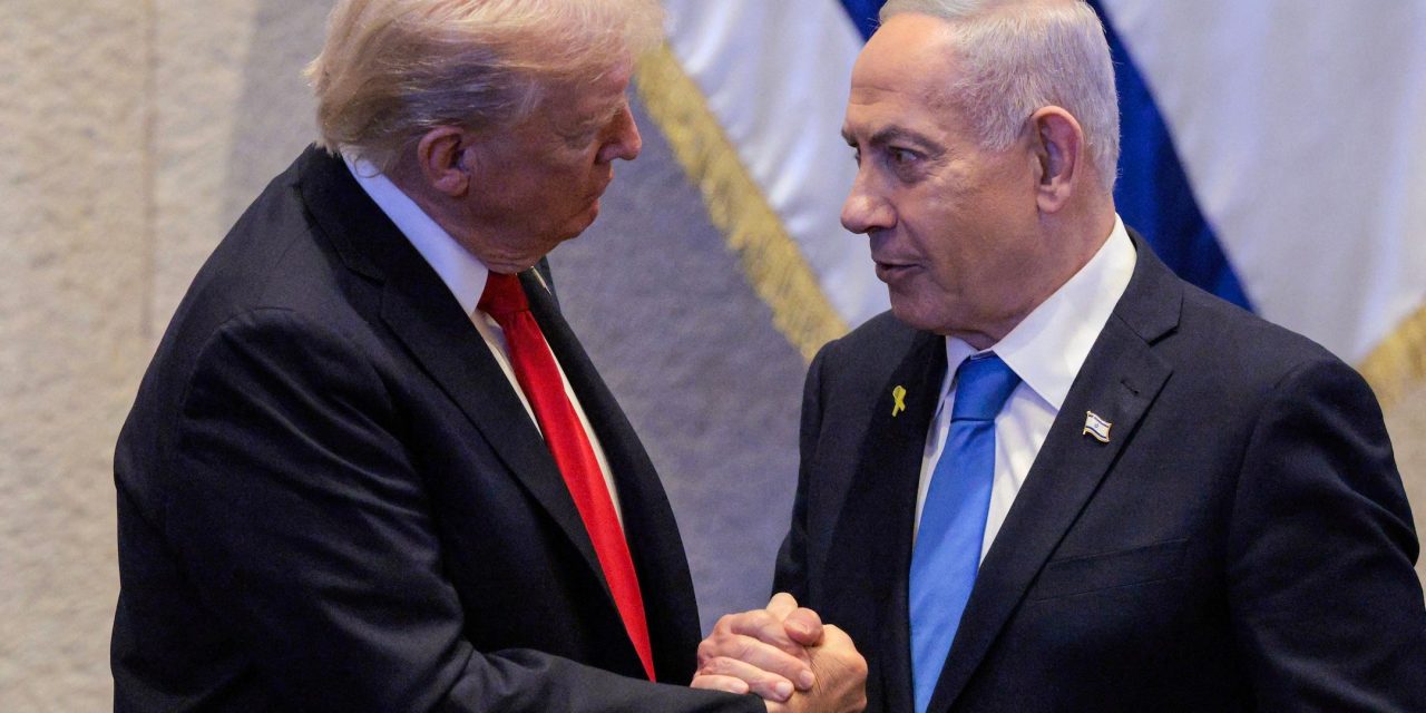 Trump endorsement of Netanyahu blasted by liberal policy advocates, Democrats
